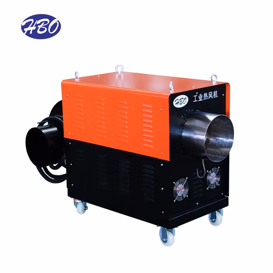Chauffage de conduit électrique 35kw avec ventilateur pour chauffage de l'air industriel